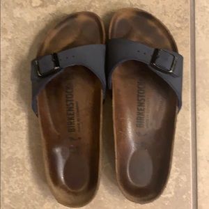 Blue Birkenstock Madrid sandal